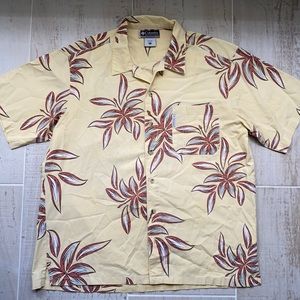 COLUMBIA Hawaiian/Tropical Button Down Shirt